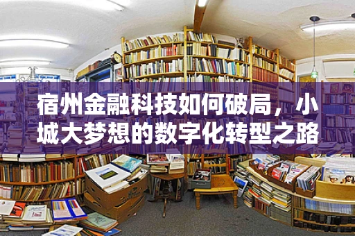 宿州金融科技如何破局，小城大梦想的数字化转型之路？