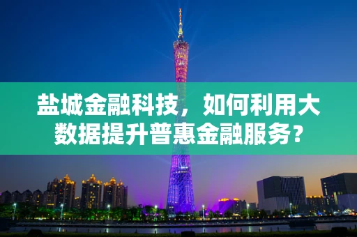 盐城金融科技，如何利用大数据提升普惠金融服务？