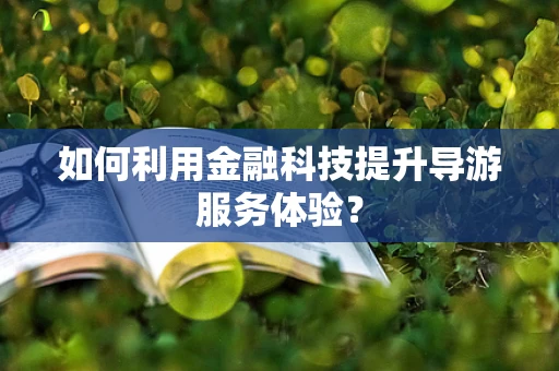 如何利用金融科技提升导游服务体验？