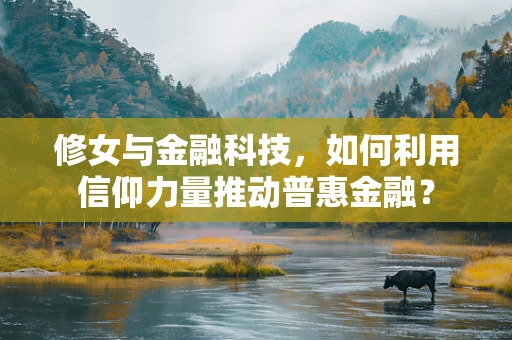 修女与金融科技，如何利用信仰力量推动普惠金融？
