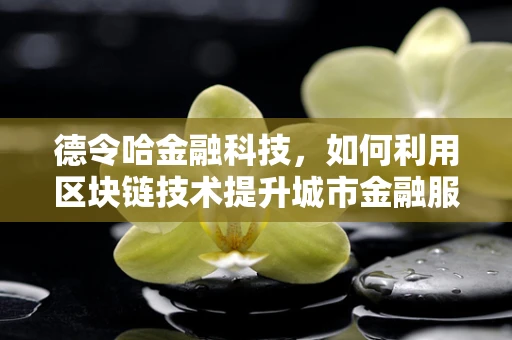 德令哈金融科技，如何利用区块链技术提升城市金融服务效率？