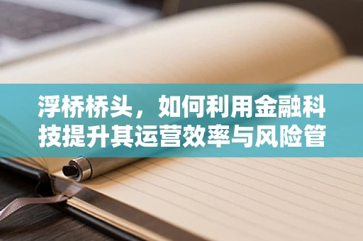 浮桥桥头，如何利用金融科技提升其运营效率与风险管理？