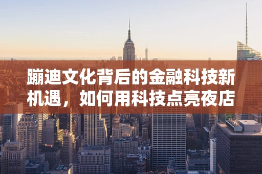 蹦迪文化背后的金融科技新机遇，如何用科技点亮夜店经济？