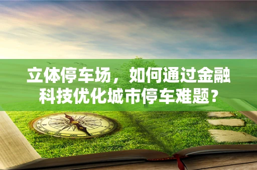 立体停车场，如何通过金融科技优化城市停车难题？