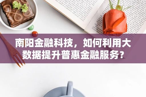 南阳金融科技，如何利用大数据提升普惠金融服务？
