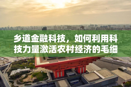乡道金融科技，如何利用科技力量激活农村经济的毛细血管？