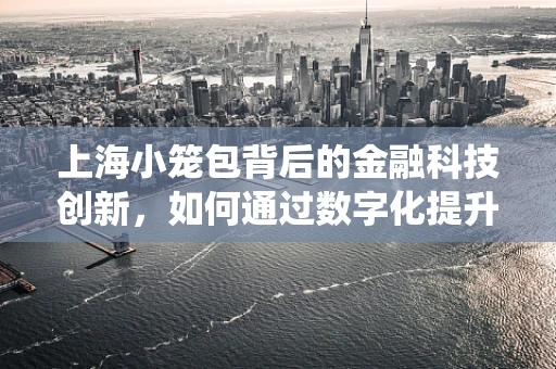上海小笼包背后的金融科技创新，如何通过数字化提升传统美食体验？