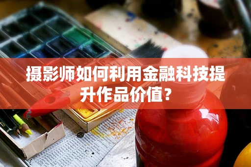 摄影师如何利用金融科技提升作品价值？