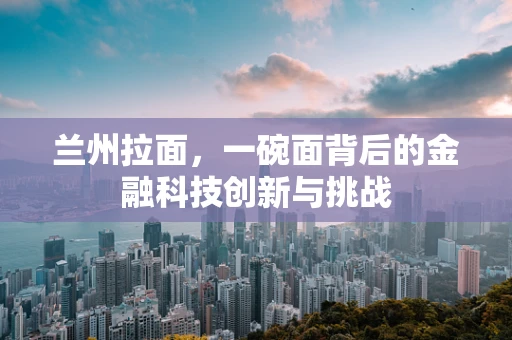 兰州拉面，一碗面背后的金融科技创新与挑战