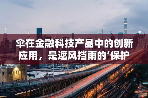 伞在金融科技产品中的创新应用，是遮风挡雨的‘保护伞’，还是市场拓展的‘晴雨表’？