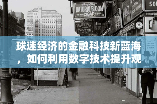 球迷经济的金融科技新蓝海，如何利用数字技术提升观赛体验？