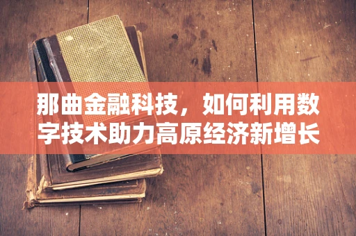 那曲金融科技，如何利用数字技术助力高原经济新增长？