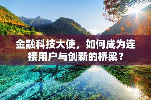 金融科技大使，如何成为连接用户与创新的桥梁？