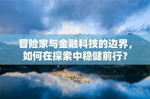 冒险家与金融科技的边界，如何在探索中稳健前行？