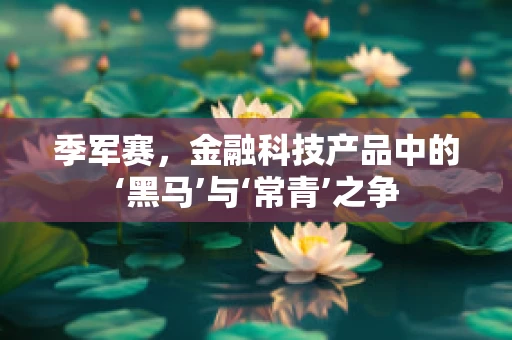 季军赛，金融科技产品中的‘黑马’与‘常青’之争