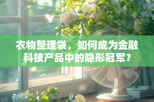 衣物整理袋，如何成为金融科技产品中的隐形冠军？