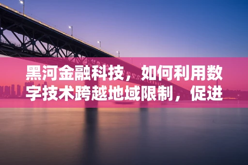 黑河金融科技，如何利用数字技术跨越地域限制，促进普惠金融？
