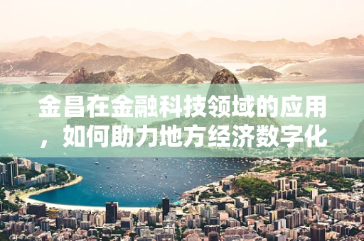 金昌在金融科技领域的应用，如何助力地方经济数字化转型？