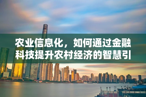 农业信息化，如何通过金融科技提升农村经济的智慧引擎？