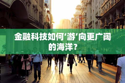 金融科技如何‘游’向更广阔的海洋？