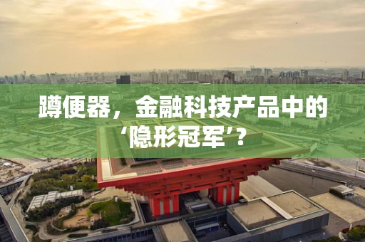 蹲便器，金融科技产品中的‘隐形冠军’？