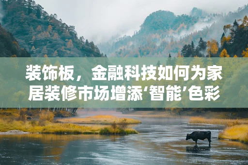 装饰板，金融科技如何为家居装修市场增添‘智能’色彩？