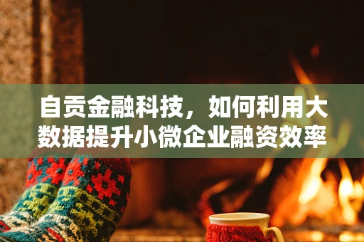 自贡金融科技，如何利用大数据提升小微企业融资效率？
