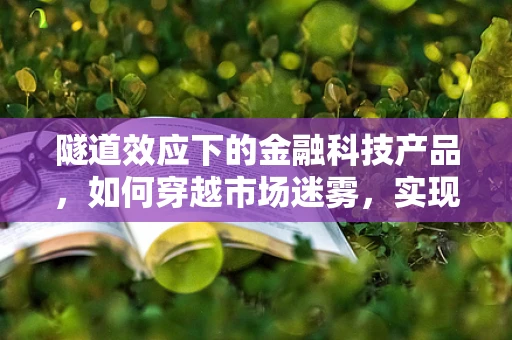 隧道效应下的金融科技产品，如何穿越市场迷雾，实现价值最大化？