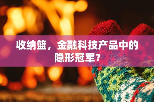 收纳篮，金融科技产品中的隐形冠军？