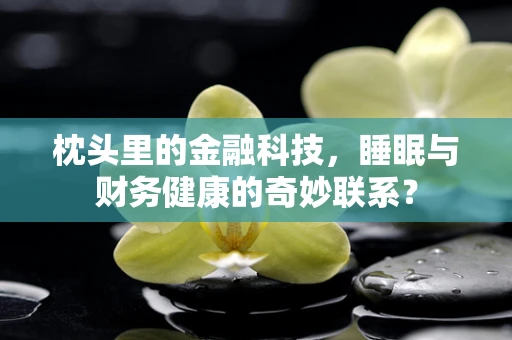 枕头里的金融科技，睡眠与财务健康的奇妙联系？
