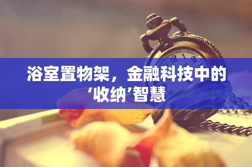 浴室置物架，金融科技中的‘收纳’智慧