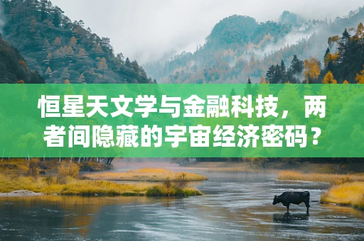恒星天文学与金融科技，两者间隐藏的宇宙经济密码？