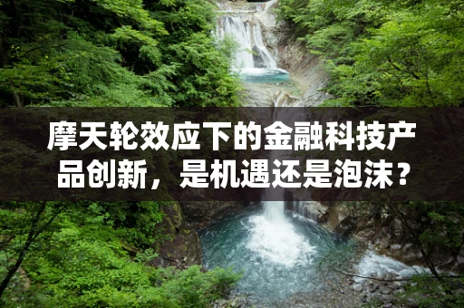 摩天轮效应下的金融科技产品创新，是机遇还是泡沫？
