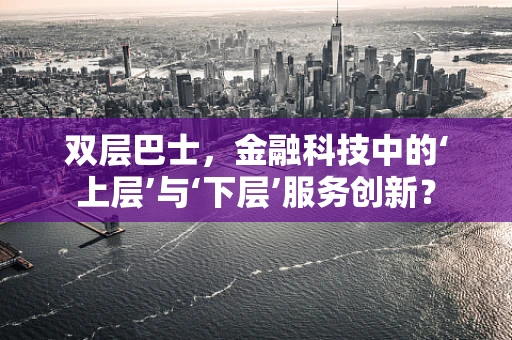 双层巴士，金融科技中的‘上层’与‘下层’服务创新？